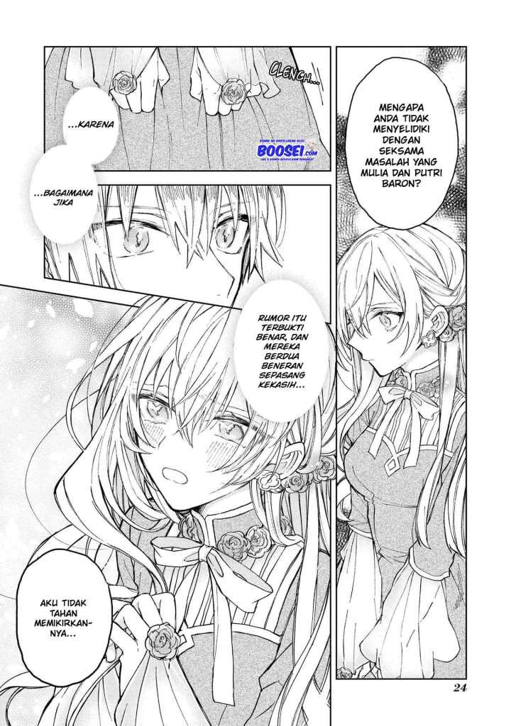 Though I May Be a Villainess, I’ll Show You I Can Obtain Happiness! Chapter 12 Bahasa Indonesia